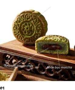 Bánh trung thu healthy MATCHA CHOCO CHẢY